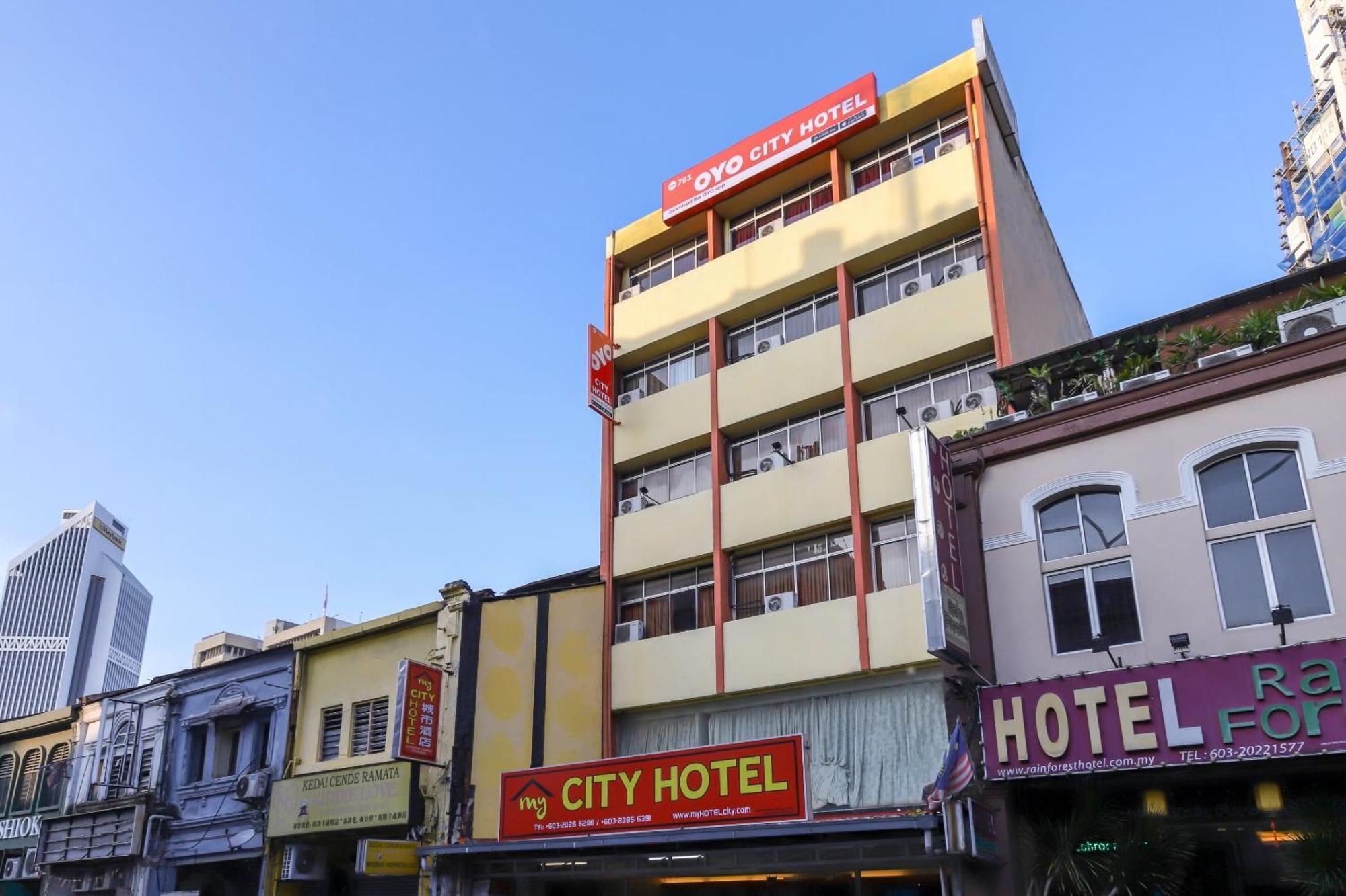 קואלה לומפור Oyo 761 City Hotel מראה חיצוני תמונה
